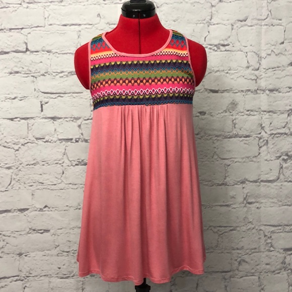 Colorful Embroidered Tank / Tunic - Picture 2 of 8